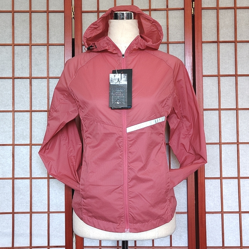 $144 Oiselle Activewear Pink Hoodie. Size: XS